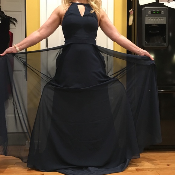 Azazie Size 6 Melody Halter Dress - Picture 8 of 8